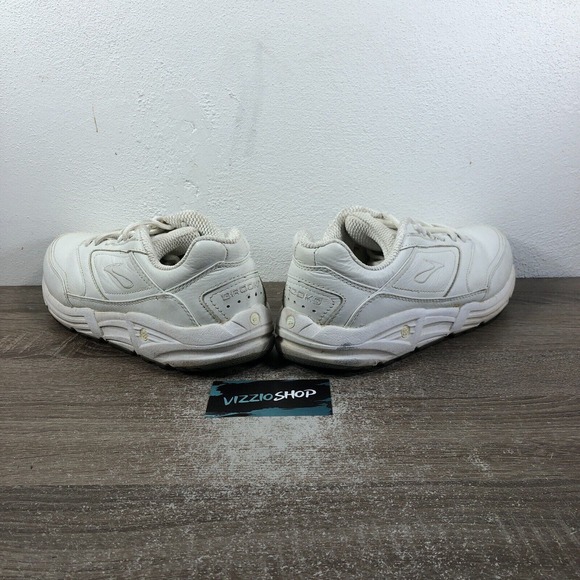 Brooks Addiction Walker White Walking Shoes Women's 9 2E Extra Wide 1200322E111 - Picture 4 of 8